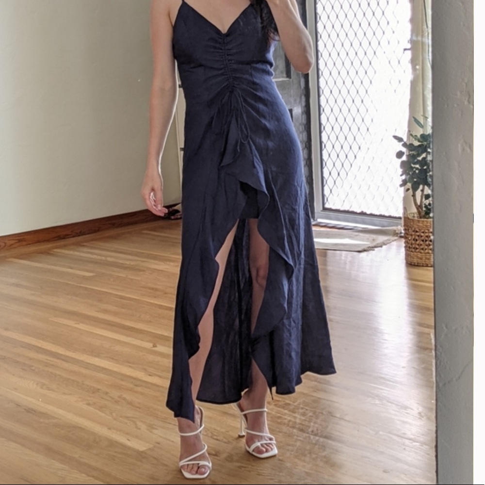 Lulu’s LUSH ruffle front dress